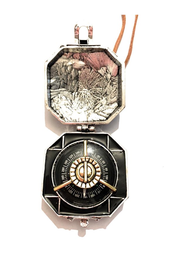 Bussola che punta al nord pirati