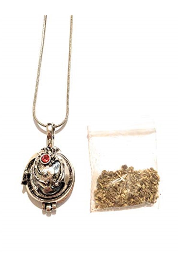 Collana Medaglione dei vampiri apribile + Verbena