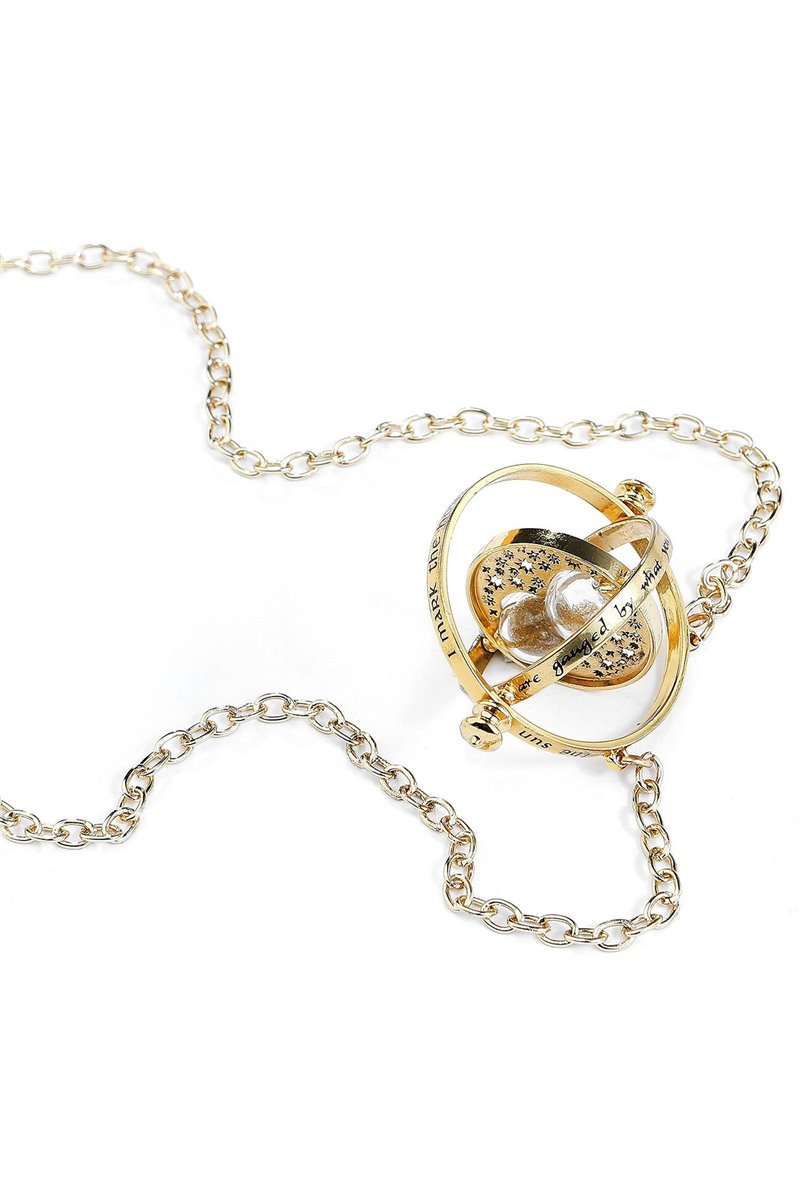 Collana Giratempo Hermione Granger Ufficiale Noble collection Incisioni Originale