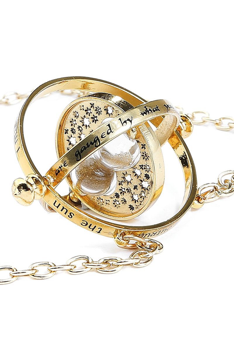 Collana Giratempo Hermione Granger Ufficiale Noble collection Incisioni Originale