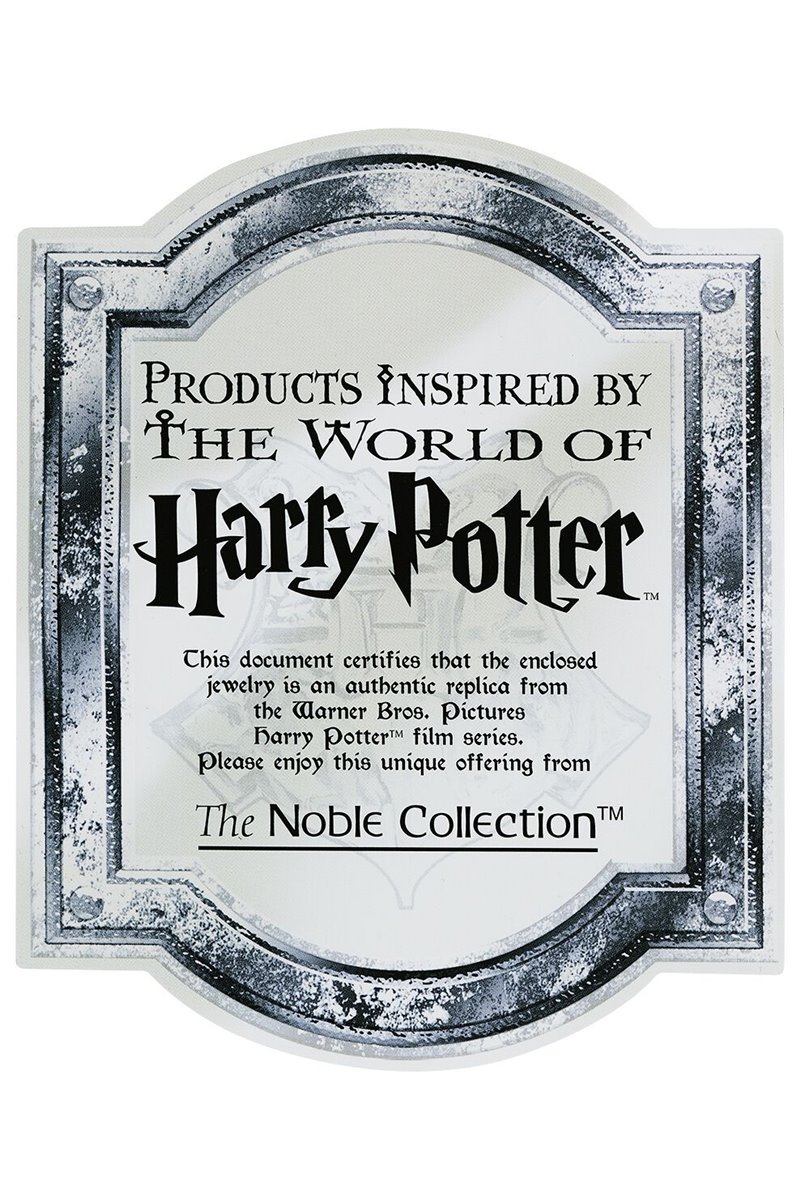 Collana Giratempo Hermione Granger Ufficiale Noble collection Incisioni Originale