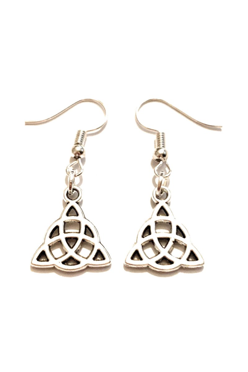 Orecchini Pendenti Charmed Streghe Triquetra Celtica