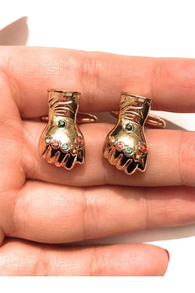 Gemelli per Camicie Guanto Infinito Thanos