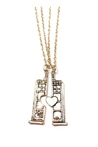 Collane coppia Police Box cabina telefonica