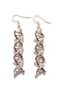 Orecchini DNA Pendenti Metallo Nichel Free infermiera