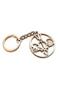 Portachiavi Multifandom 5 simboli fantasy silver