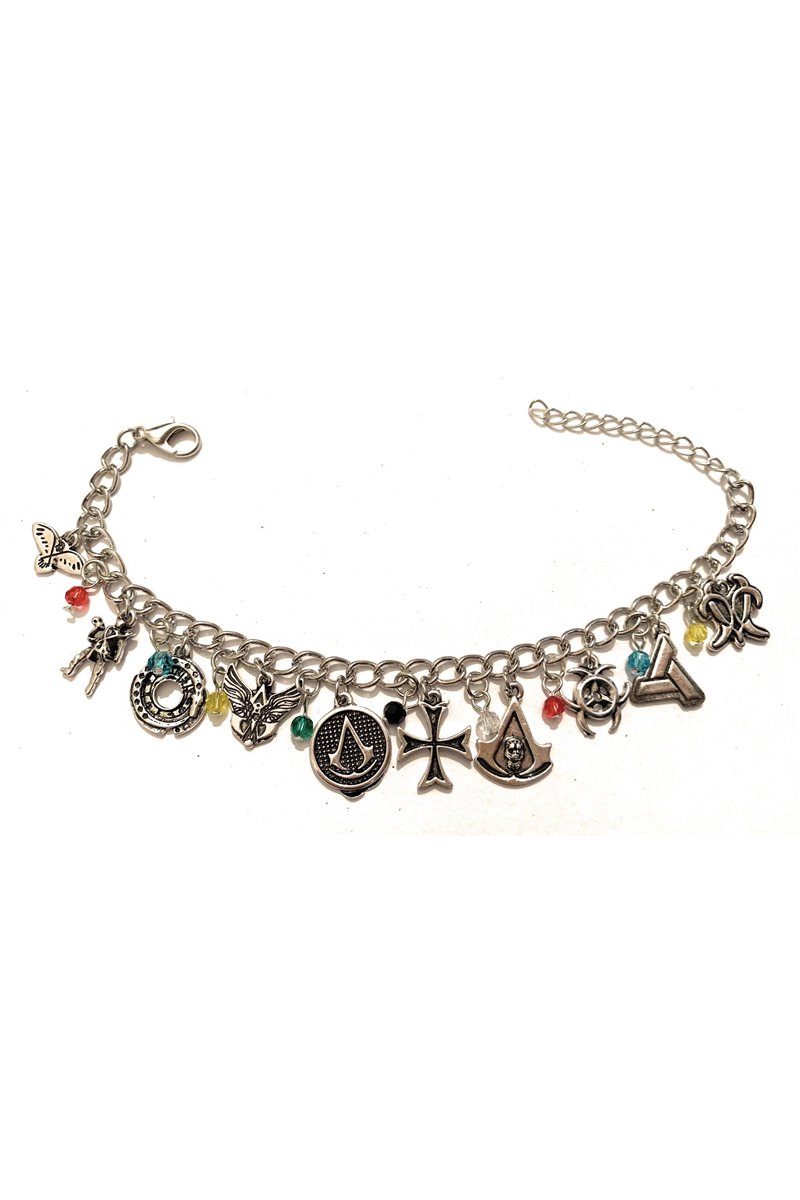 Bracciale Assassini Templari Logo Ezio Connor Kenway