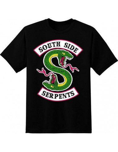 T-shirt Serpents maglietta south side serpente casual stampa Fronte personalizzata retro fronte