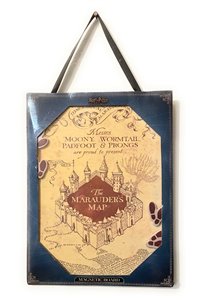 Lavagna Magnetica Mappa del Malandrino Marauder's Map Harry Potter
