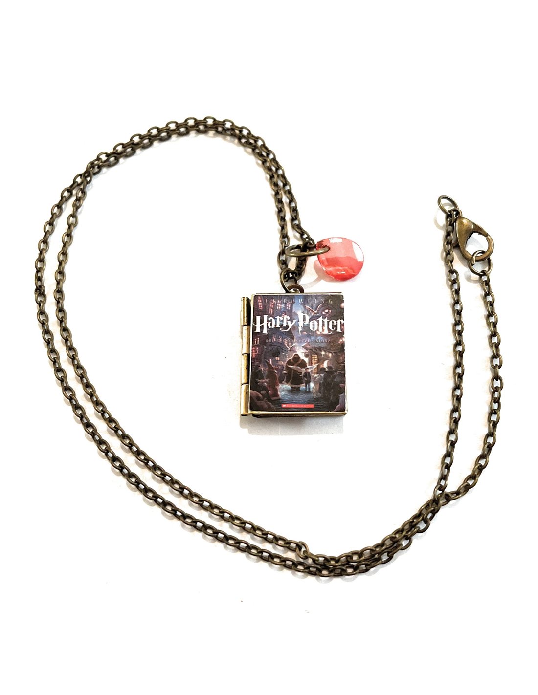 Collana Orologio Alice in Wonderland Targhetta Drink Me