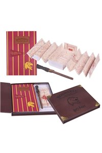 Set Cartoleria Harry Potter Mappa del Malandrino Bacchetta e Notebook Gryffindor
