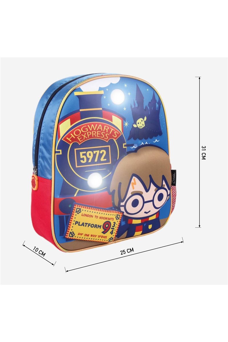 Zaino Con Luci 3D Harry Potter