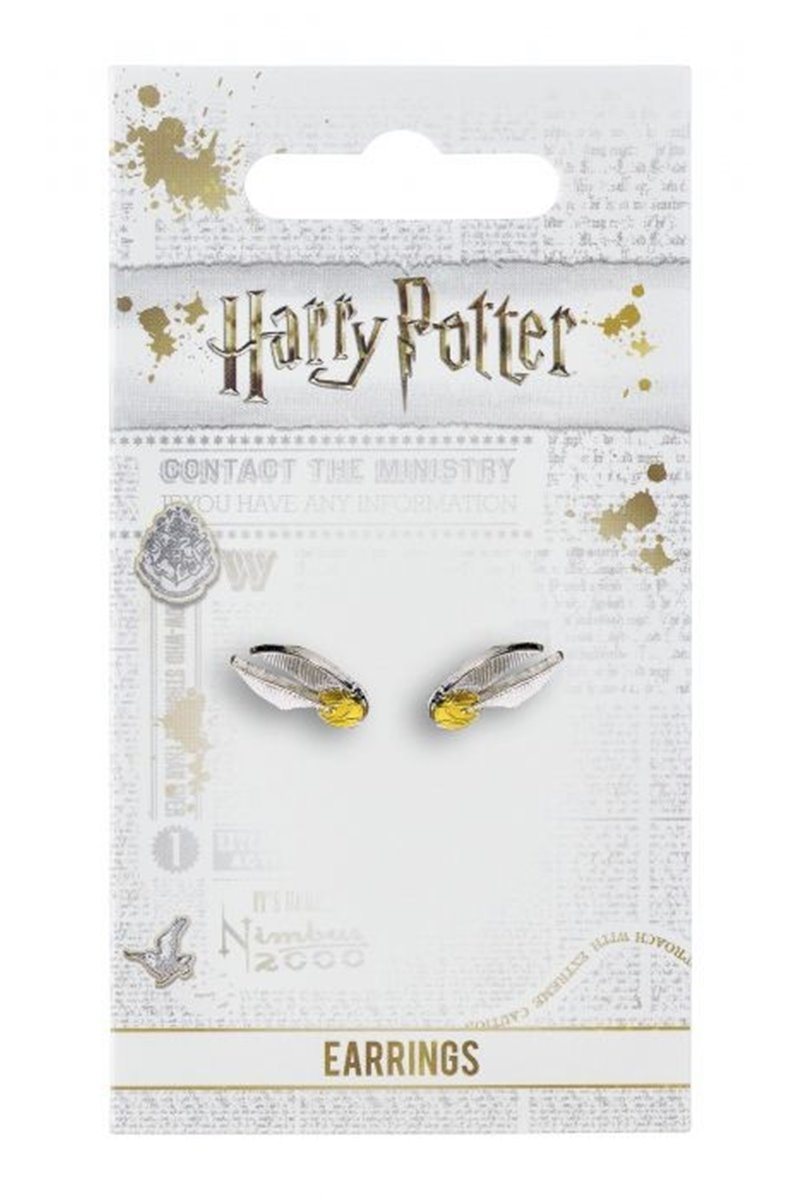 Orecchini A Lobo Boccino D'Oro Harry Potter Ufficiali