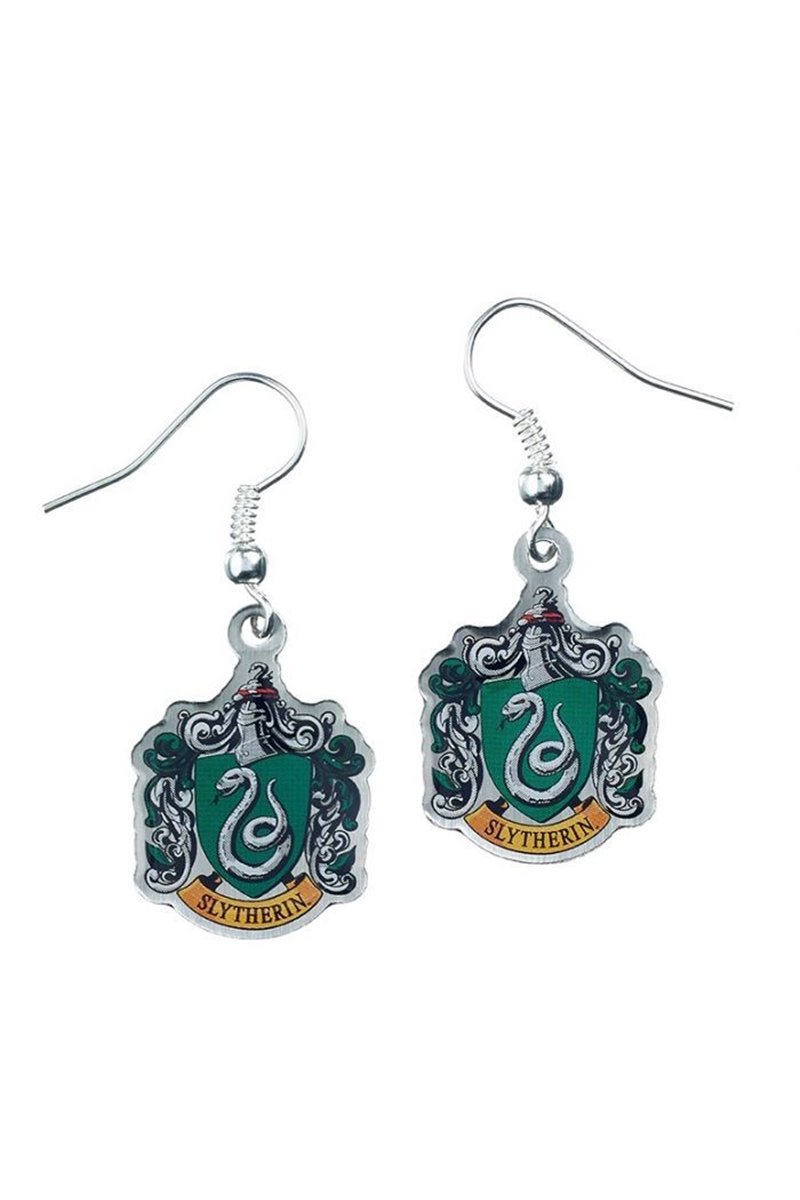Orecchini Pendenti Serpeverde Ufficiali Harry Potter Con Confezione Originale Slytherin