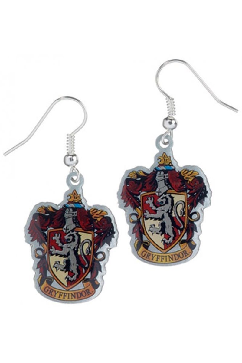 Orecchini Pendenti Stemma Grifondoro Ufficiali Harry Potter Gryffindor