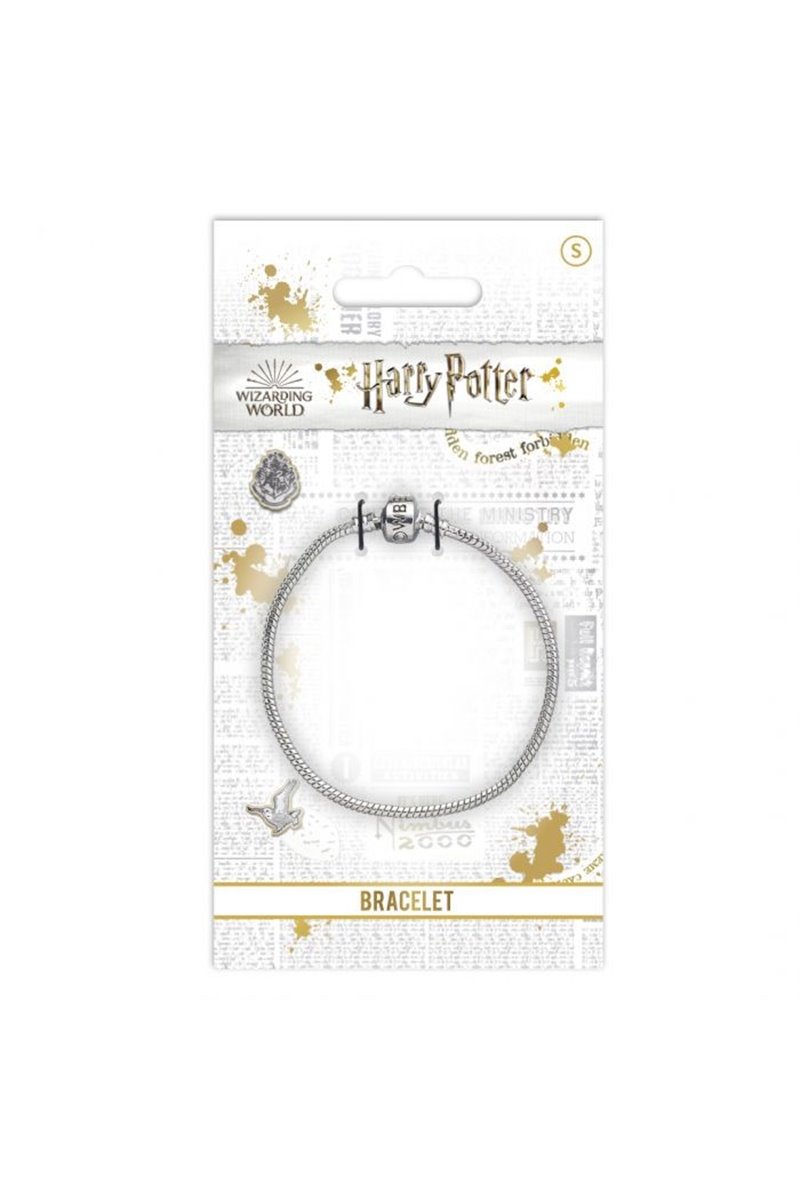 Bracciale Modello Snake per ciondoli a Scorrimento con Logo Harry Potter Ufficiale