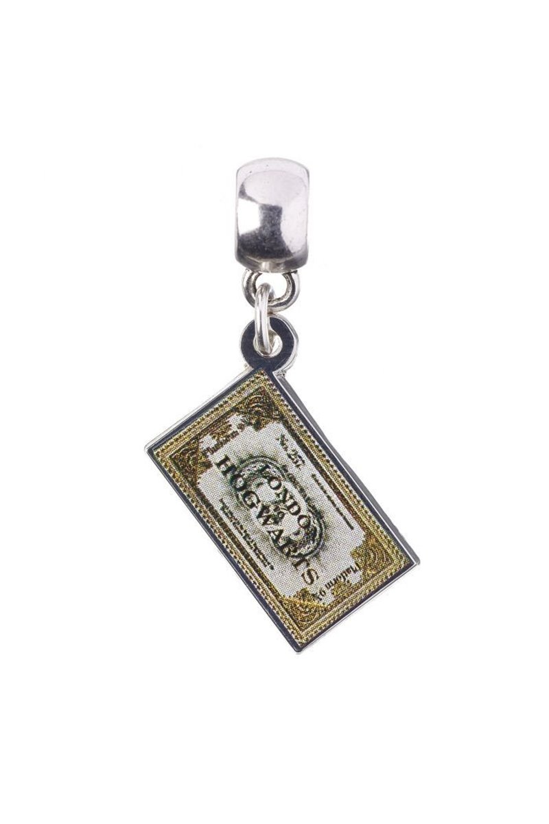 Set di Charms A Scorrimento Ufficiali Harry Potter Ciondoli Platform 9 3/4 Biglietto e Hogwarts Express