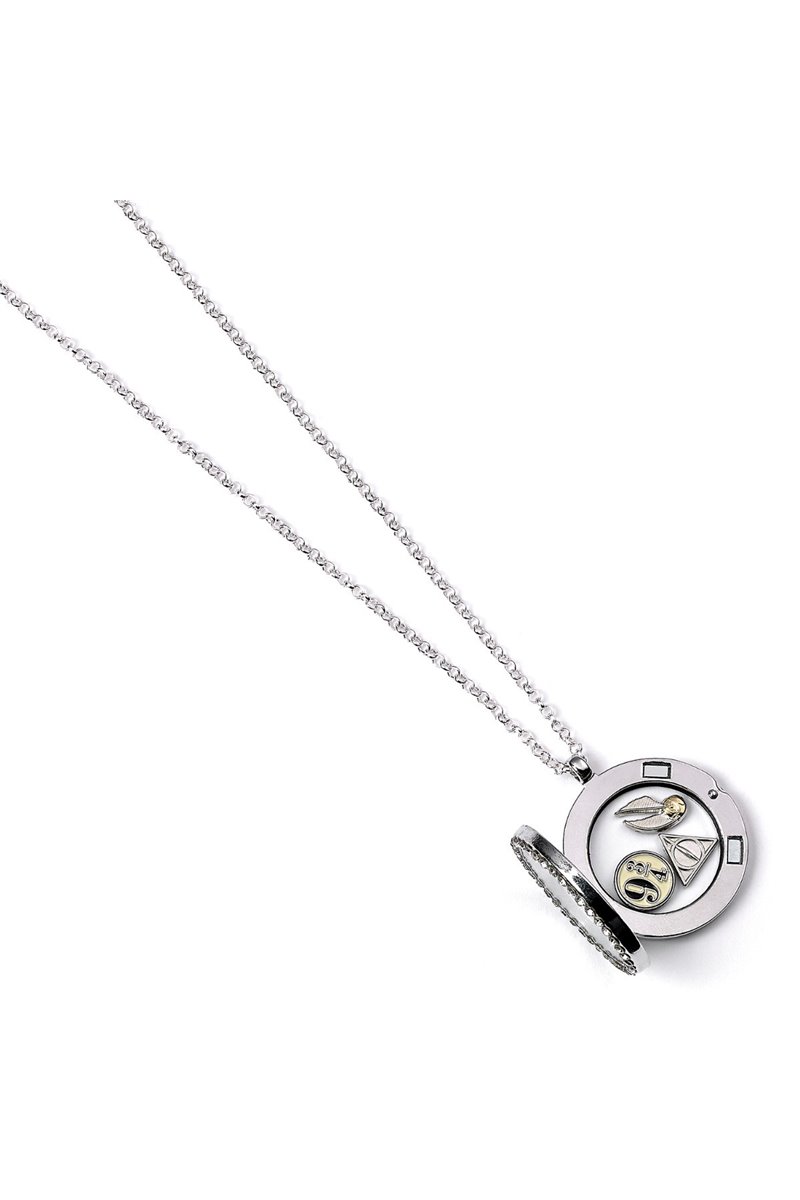 Collana con Ciondolo Apribile e Tre Charms Harry Potter Ufficiale Locket