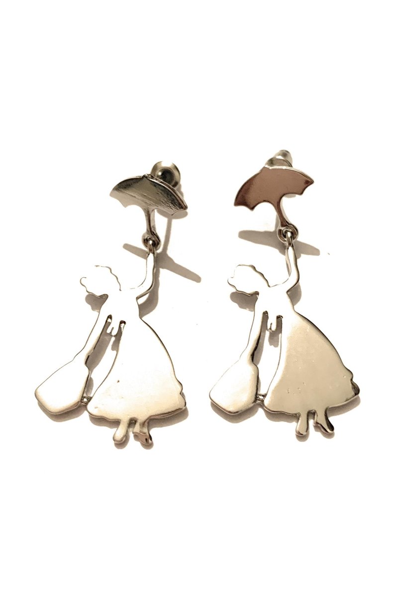 Orecchini Pendenti Mary Sagoma Con Ombrellino