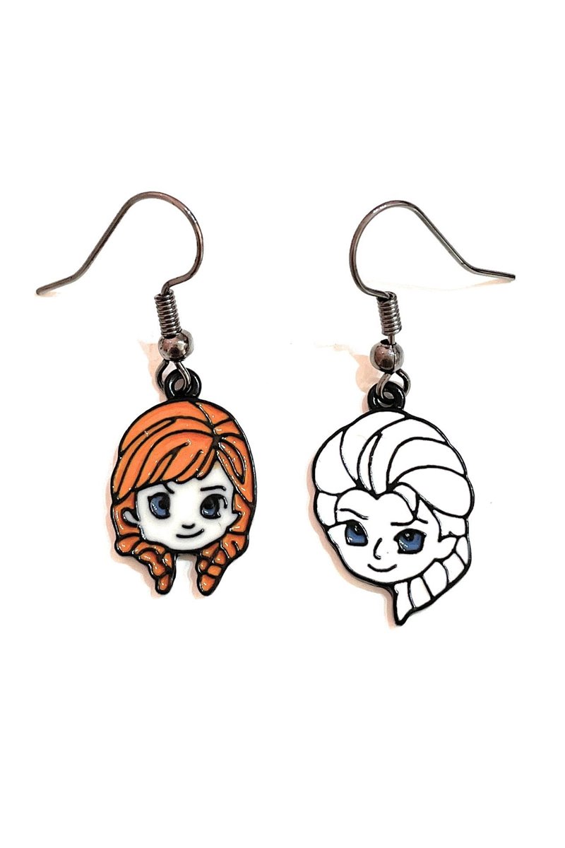 Orecchini pendenti principesse cosplay