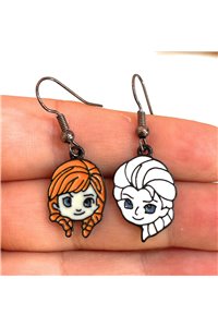 Orecchini pendenti principesse cosplay