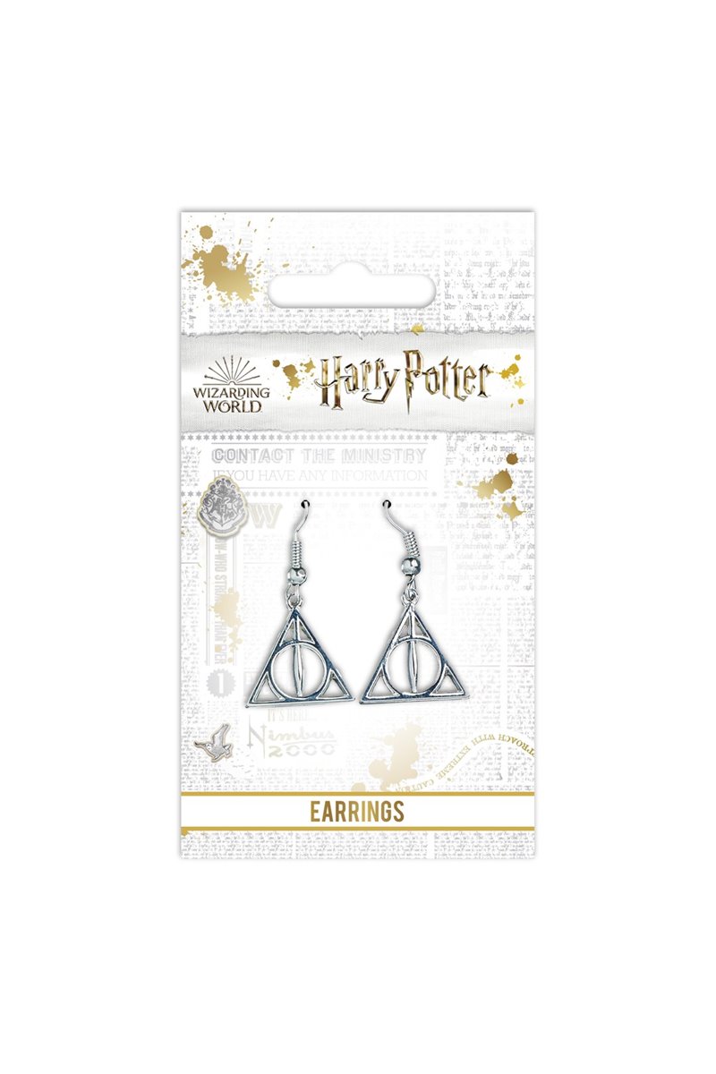 Orecchini Pendenti I Doni della Morte Harry Potter Ufficiali Deathly Hallows