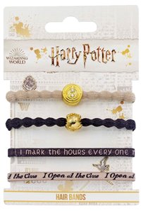 Set Elastici Per Capelli Giratempo e Boccino D'Oro Ufficiale Harry Potter