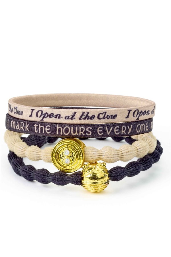 Set Elastici Per Capelli Giratempo e Boccino D'Oro Ufficiale Harry Potter 2