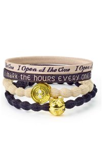 Set Elastici Per Capelli Giratempo e Boccino D'Oro Ufficiale Harry Potter