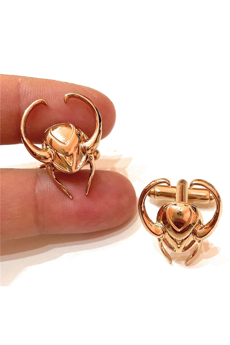 Gemelli uomo per Camicie Elmo dorato cosplay dorati