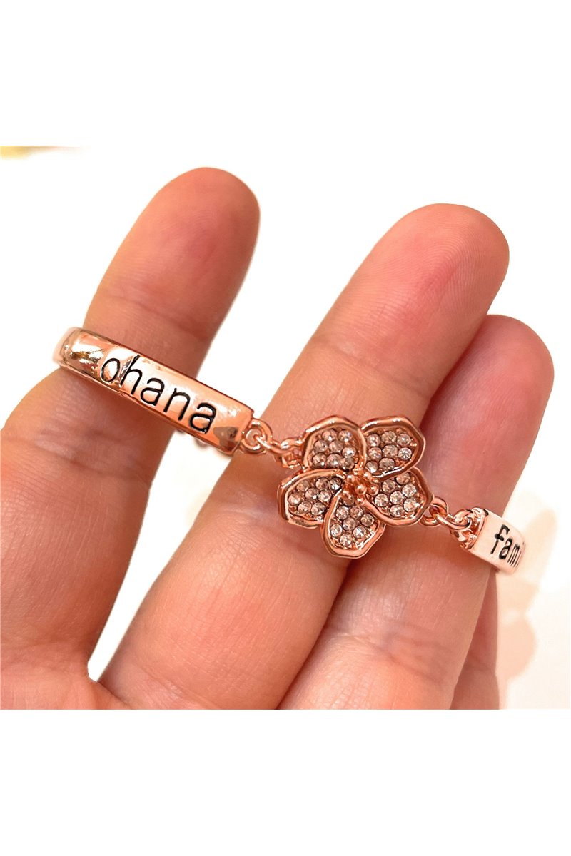 Bracciale Semi Rigido Ohana means Family