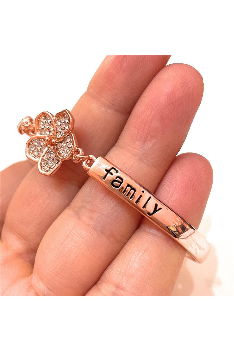 Bracciale Semi Rigido Ohana means Family