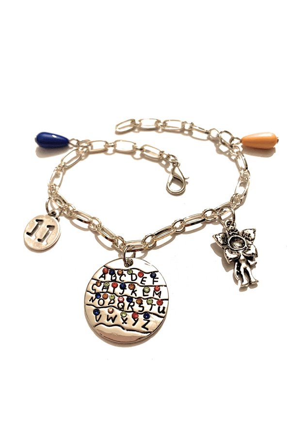 Bracciale Alfabeto con Luci colorate di natale