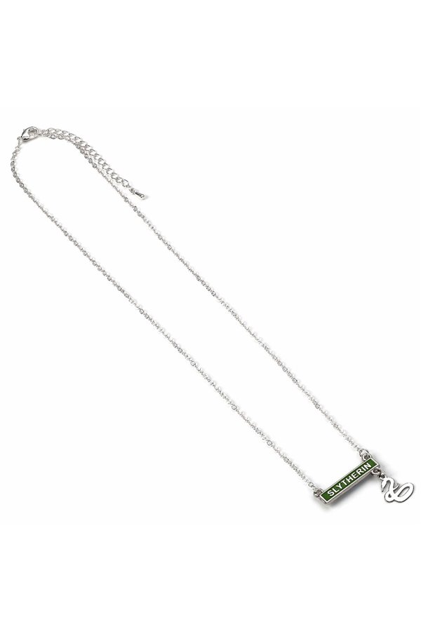 Collana Serpeverde Slytherin Barra con Serpente Ufficiale Harry Potter 2