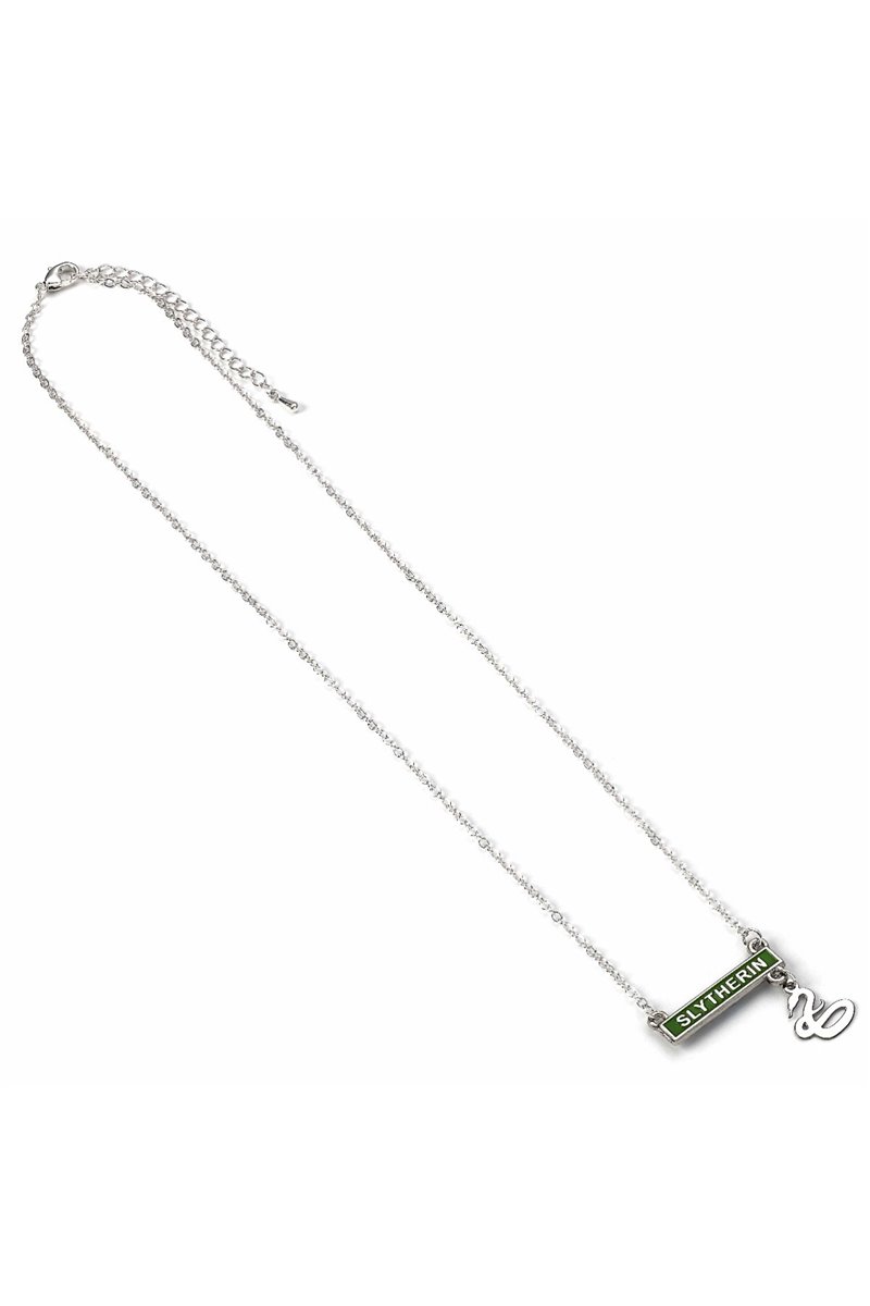 Collana Serpeverde Slytherin Barra con Serpente Ufficiale Harry Potter