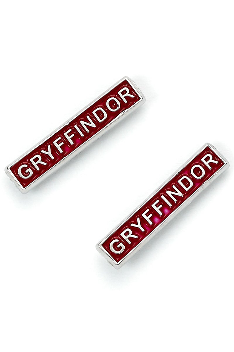 Set 3 Paia di Orecchini a Lobo Grifondoro Gryffindor Ufficiali Harry Potter