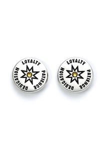 Set 3 Paia di Orecchini Tassorosso Hufflepuff Ufficiali Harry Potter