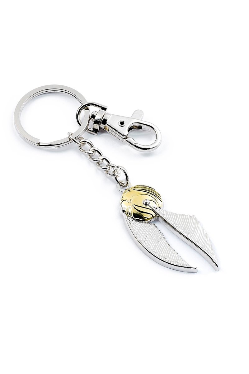 Set Portachiavi e Spilla Boccino D'Oro Ufficiale Harry Potter