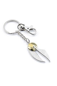 Set Portachiavi e Spilla Boccino D'Oro Ufficiale Harry Potter