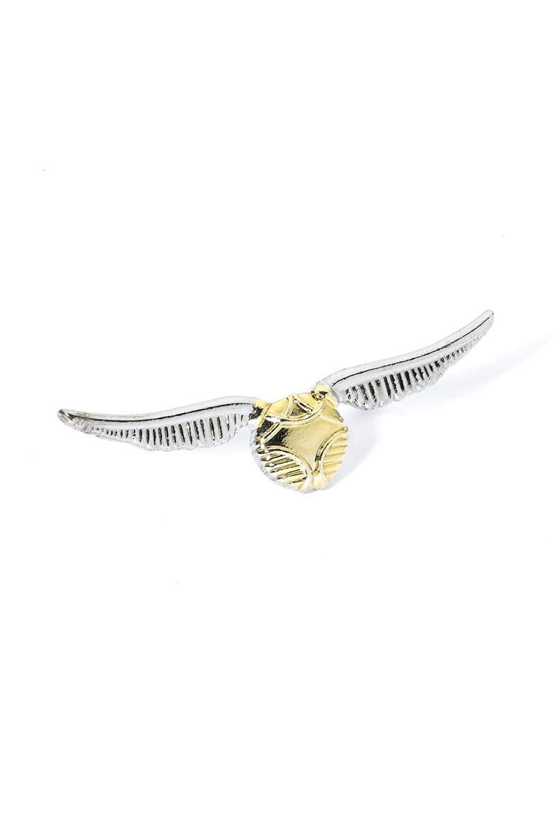 Set Portachiavi e Spilla Boccino D'Oro Ufficiale Harry Potter