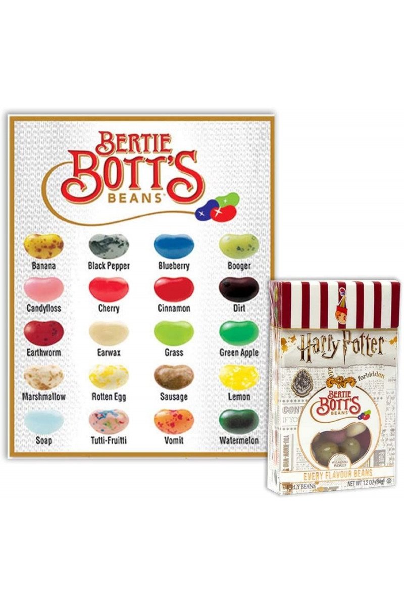 Harry Potter Gelatine Tutti I Gusti più Uno Jelly Belly Bertie Bott's