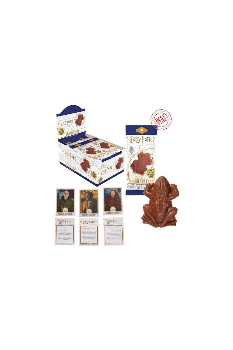 Harry Potter Cioccorana Di Cioccolato Jelly Belly Chocolate Frog