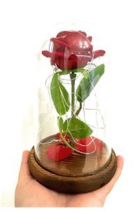 Lampada Teca La Rosa Incantata