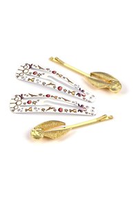 Set Forcine e Clips per Capelli Harry Potter Boccino D'Oro