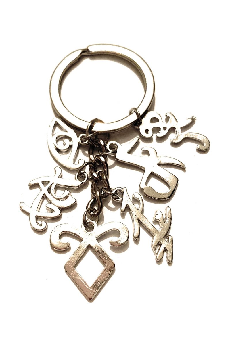 Portachiavi rune celtiche parabatai runa antipaura