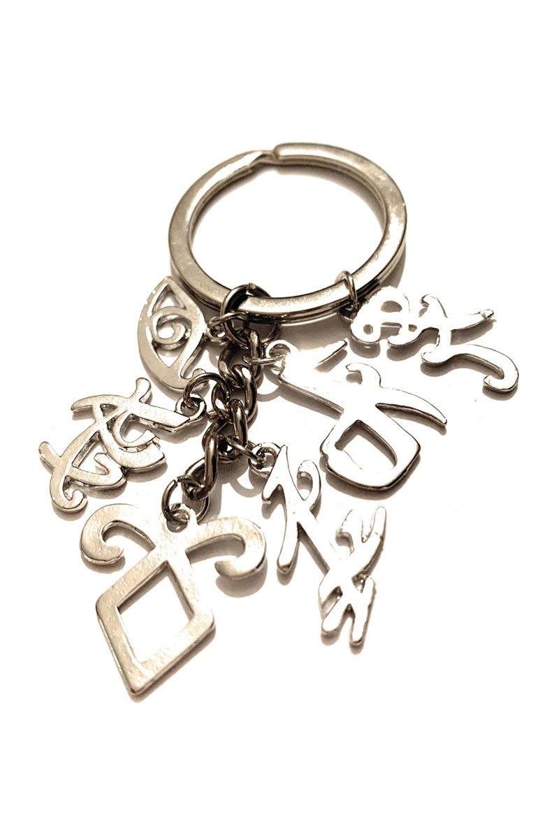 Portachiavi rune celtiche parabatai runa antipaura