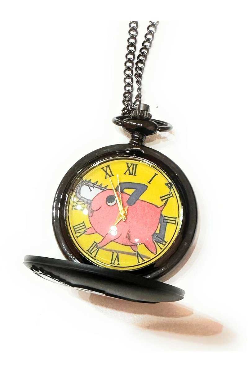 Collana Orologio Pochita Cane-motosega