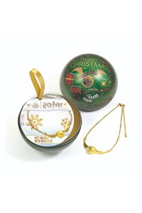 Palla di Natale Harry Potter con bracciale Boccino D'oro