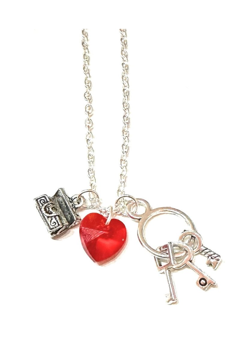 Collana Cuore Scrigno e Chiavi
