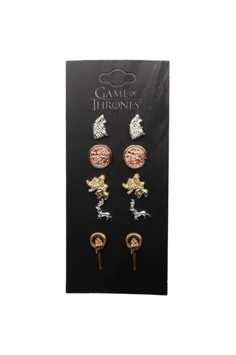 Set Orecchini A Lobo Game Of Thrones Ufficiali